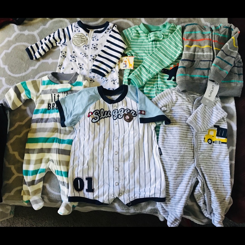 Baby boy clothes new with out some tags N-3months